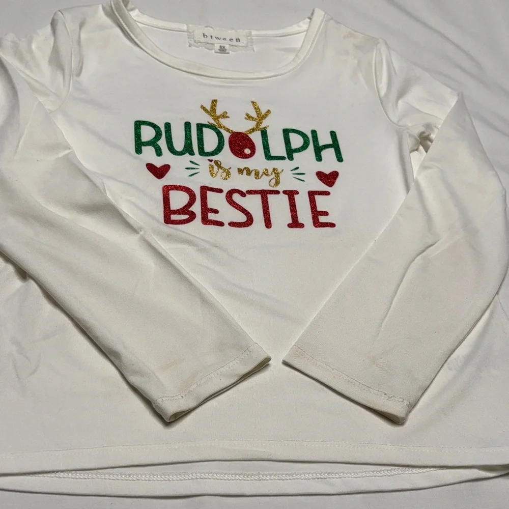Festive Rudolph Graphic Tee - Picture 2 of 6